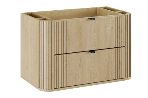 Comad Szafka pod umywalkę 80cm 2 szuflady OVALIA CREMONA 82-80-46-2S