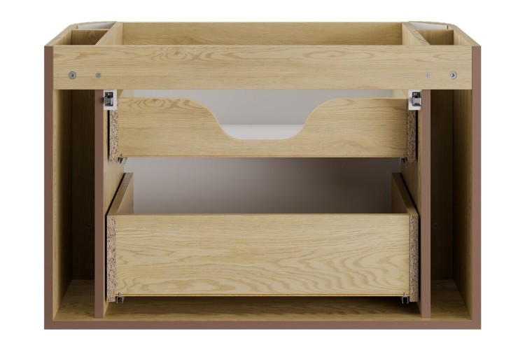Comad Szafka pod umywalkę 80cm 2 szuflady OVALIA CREMONA 82-80-46-2S