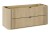 Comad Szafka pod umywalkę 120cm 2 szuflady OVALIA CREMONA 82-120-46-2S