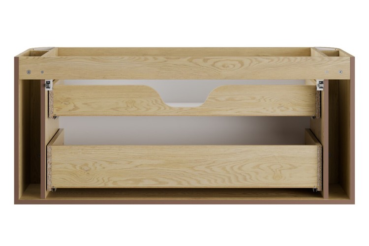 Comad Szafka pod umywalkę 120cm 2 szuflady OVALIA CREMONA 82-120-46-2S