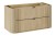 Comad Szafka pod umywalkę 100cm 2 szuflady OVALIA CREMONA 82-100-46-2S