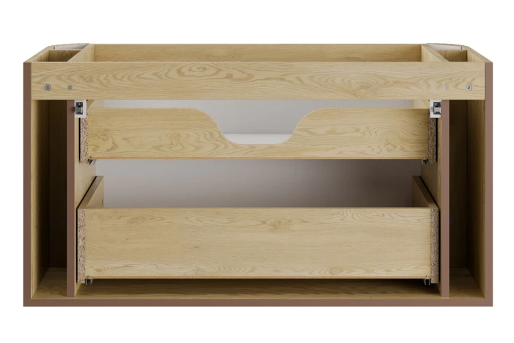 Comad Szafka pod umywalkę 100cm 2 szuflady OVALIA CREMONA 82-100-46-2S