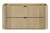Comad Szafka pod umywalkę 100cm 2 szuflady OVALIA CREMONA 82-100-46-2S