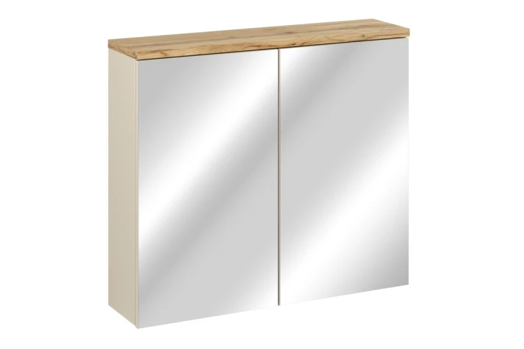 Comad Szafka z Lustrem 80cm 2 Drzwi BALI CASHMERE 84-80-2D