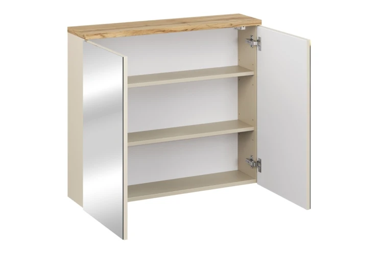 Comad Szafka z Lustrem 80cm 2 Drzwi BALI CASHMERE 84-80-2D