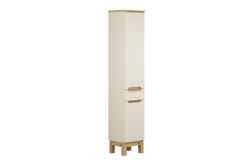 Comad Szafka wysoka 2 drzwi 1 szuflada BALI CASHMERE 80-35-2D1S
