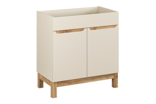 Comad Szafka pod umywalkę 80cm 2 drzwi BALI CASHMERE 82-80-46-2D