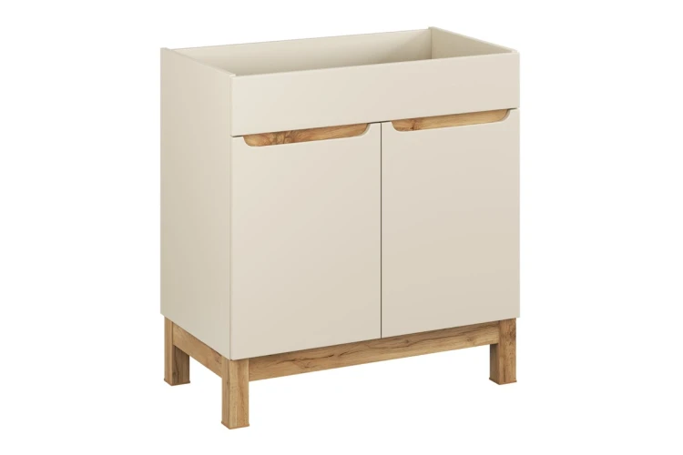 Comad Szafka pod umywalkę 80cm 2 drzwi BALI CASHMERE 82-80-46-2D