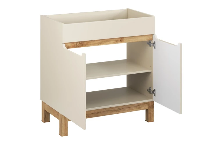 Comad Szafka pod umywalkę 80cm 2 drzwi BALI CASHMERE 82-80-46-2D