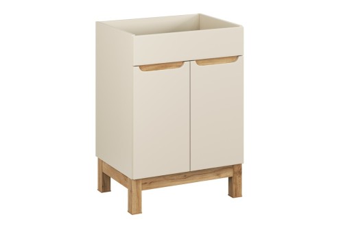 Comad Szafka pod umywalkę 60cm 2 drzwi BALI CASHMERE 82-60-46-2D
