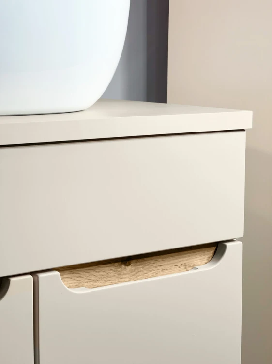 Comad Szafka pod umywalkę 60cm 2 drzwi BALI CASHMERE 82-60-46-2D