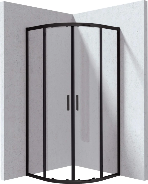 Deamte Funkia Evo Kabina prysznicowa półokrągła 80x80 cm KYP_N088P