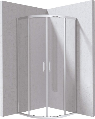 Deante Funkia Evo Kabina prysznicowa półokrągła 80x80 cm KYP_0088P