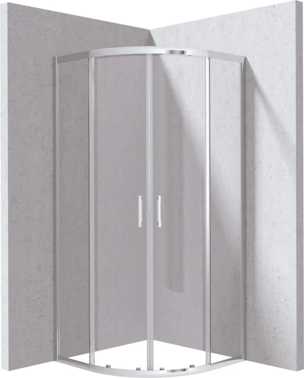 Deante Funkia Evo Kabina prysznicowa półokrągła 80x80 cm KYP_0088P