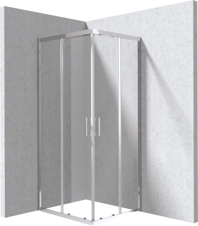 Deante Funkia Evo  Kabina prysznicowa prostokątna 80x90 cm KYC_0089P
