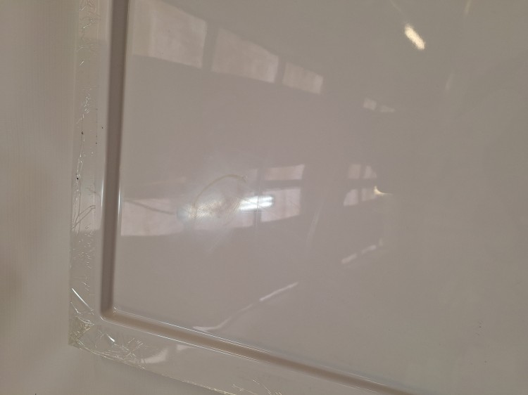 Wyprzedaż SCHEDPOL brodzik kompozytowy kwadratowy 90 cm Wyrób II gatunek - IBS761