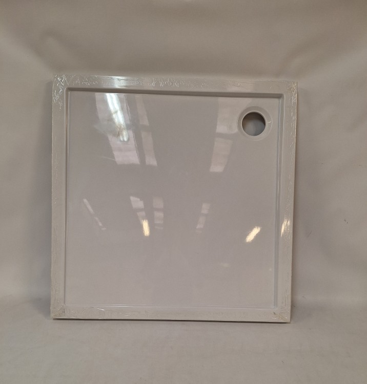 Wyprzedaż SCHEDPOL brodzik kompozytowy kwadratowy 90 cm Wyrób II gatunek - IBS761