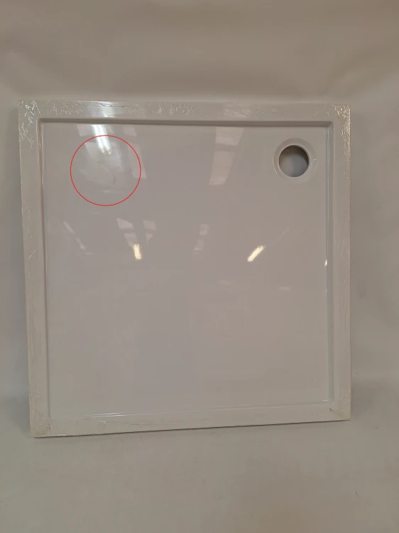 Wyprzedaż SCHEDPOL brodzik kompozytowy kwadratowy 90 cm Wyrób II gatunek - IBS761