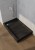 Schedpol Medium Black Mat brodzik prostokątny 80x100 cm 3.4736/C/MG