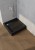 Schedpol Medium Black Mat brodzik kwadratowy 90x90 cm 3.4731/C/MG