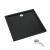 Schedpol Caspar New Black Mat brodzik kwadratowy 80x80 cm 3.2830/C/MG