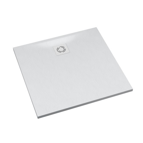 Schedline Magnific White Stone Brodzik biały kamień kwadratowy 80x80 cm 3SP.M1K-8080/B/ST-M9/B/ST