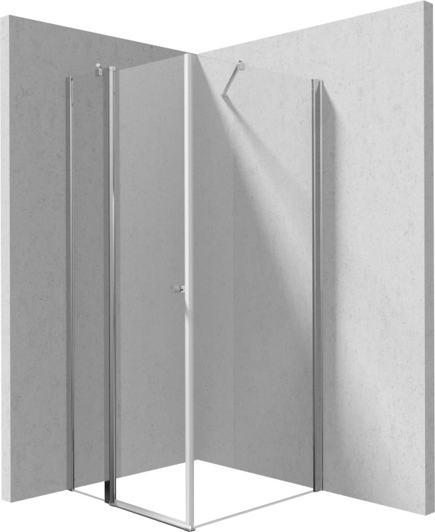 Deante Kerria Plus Kabina prysznicowa kwadratowa 90x90 cm KKN0U09S09