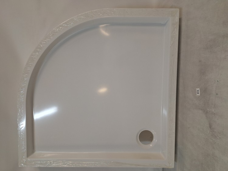 Wyprzedaż SCHEDPOL brodzik półokrągły 90 cm Wyrób II gatunek - IBS915