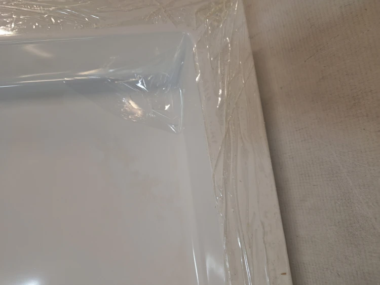 Wyprzedaż SCHEDPOL brodzik półokrągły 90 cm Wyrób II gatunek - IBS916