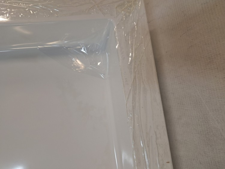Wyprzedaż SCHEDPOL brodzik półokrągły 90 cm Wyrób II gatunek - IBS917