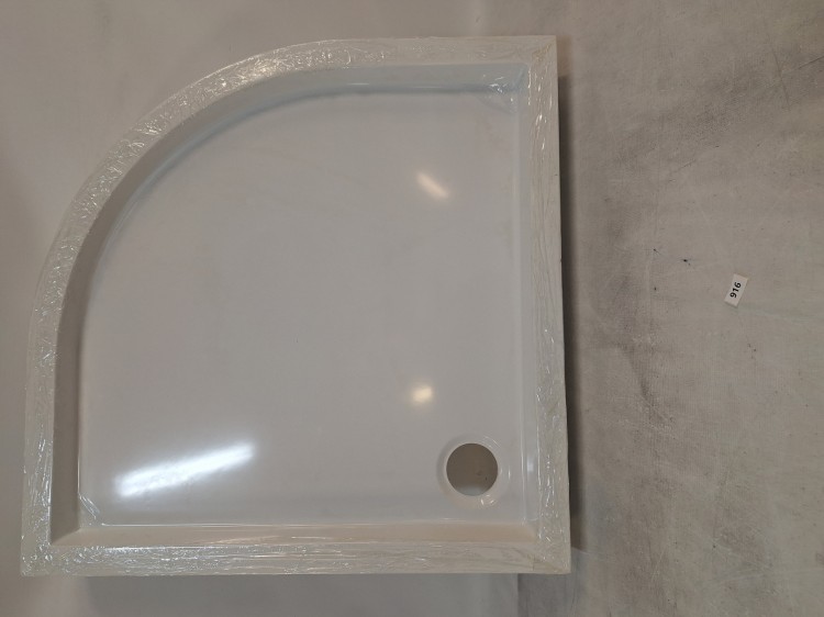 Wyprzedaż SCHEDPOL brodzik półokrągły 90 cm Wyrób II gatunek - IBS917