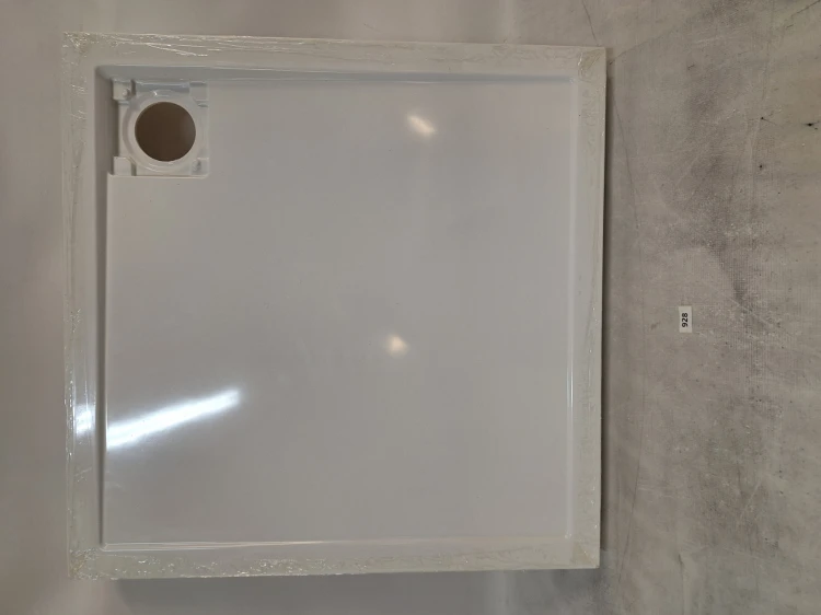 Wyprzedaż Schedpol brodzik kwadratowy 80 cm Wyrób II gatunek - IBS928