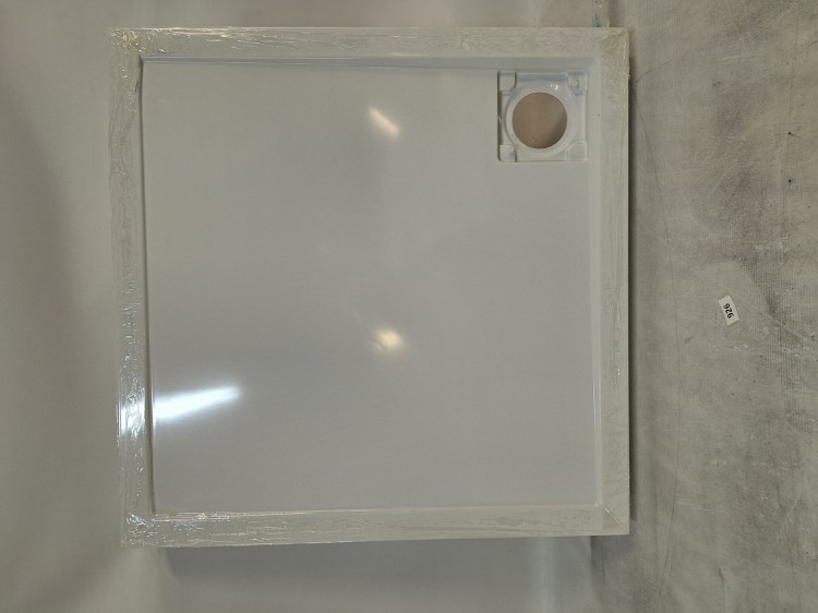 Wyprzedaż Schedpol brodzik kwadratowy 80 cm Wyrób II gatunek - IBS927