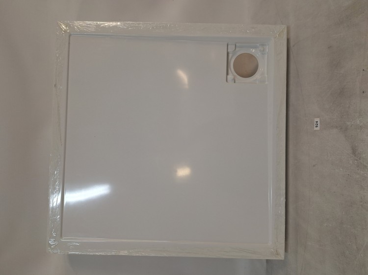 Wyprzedaż Schedpol brodzik kwadratowy 80 cm Wyrób II gatunek - IBS924
