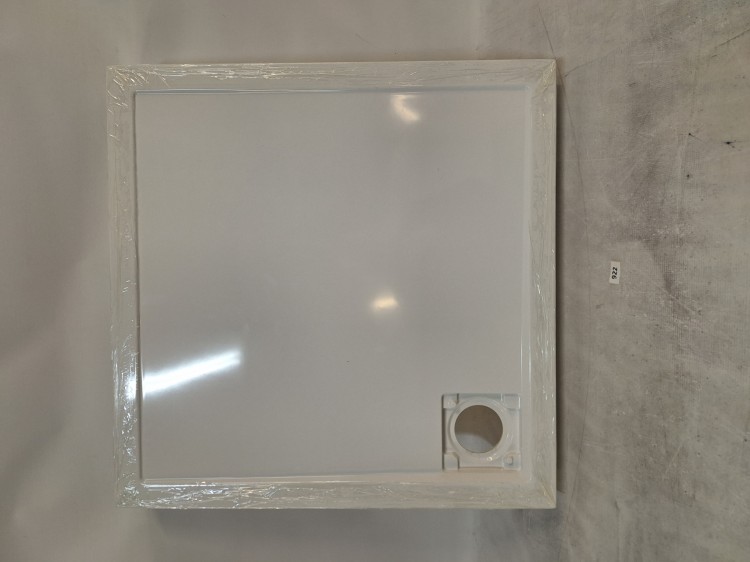 Wyprzedaż Schedpol brodzik kwadratowy 80 cm Wyrób II gatunek - IBS922