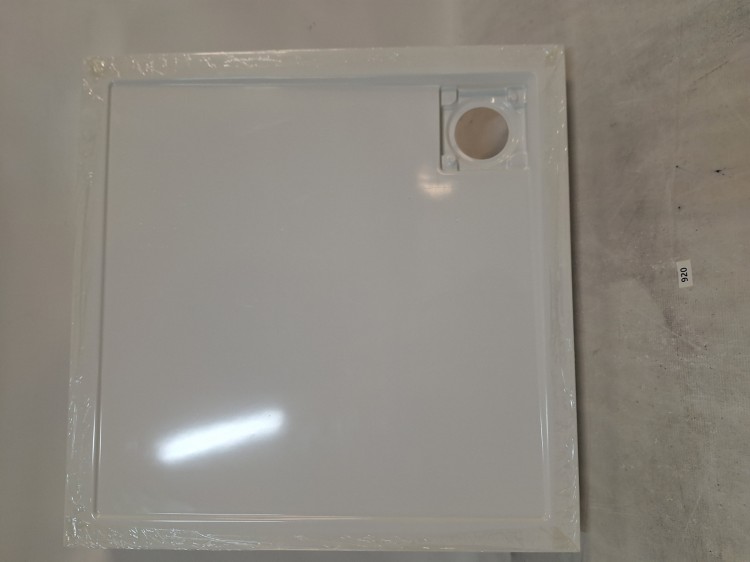 Wyprzedaż Schedpol brodzik kwadratowy 80 cm Wyrób II gatunek - IBS920
