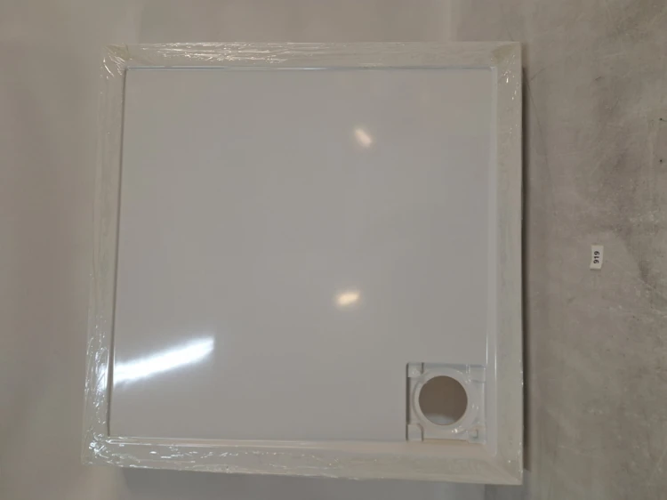 Wyprzedaż Schedpol brodzik kwadratowy 80 cm Wyrób II gatunek - IBS919