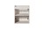 Comad NOVA CASHMERE 82-50-2D Szafka pod umywalkę 50cm 2 drzwi