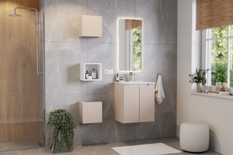Comad NOVA CASHMERE 82-50-2D Szafka pod umywalkę 50cm 2 drzwi
