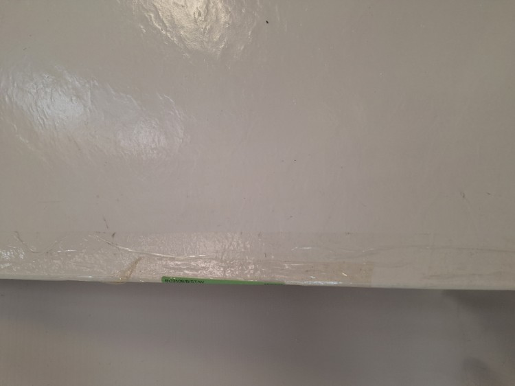 Wyprzedaż Schedpol White Stone brodzik prostokątny biały kamień 80x120 cm Wyrób II gatunek -IBS936