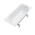 Schedpol Tara wanna 160x70 cm z obudową Led 3.582/OULED/S