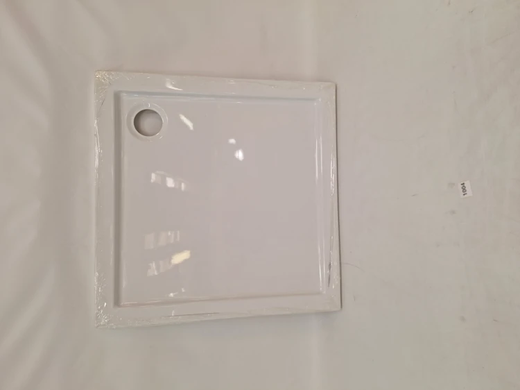 Wyprzedaż SCHEDPOL brodzik kwadratowy 80 cm Wyrób II gatunek - IBS1004