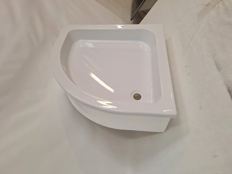 Wyprzedaż SCHEDPOL brodzik półokrągły 80 cm Wyrób II gatunek - IBS1002