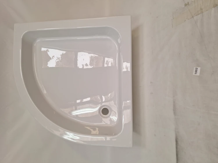 Wyprzedaż SCHEDPOL brodzik półokrągły 80 cm Wyrób II gatunek - IBS1002