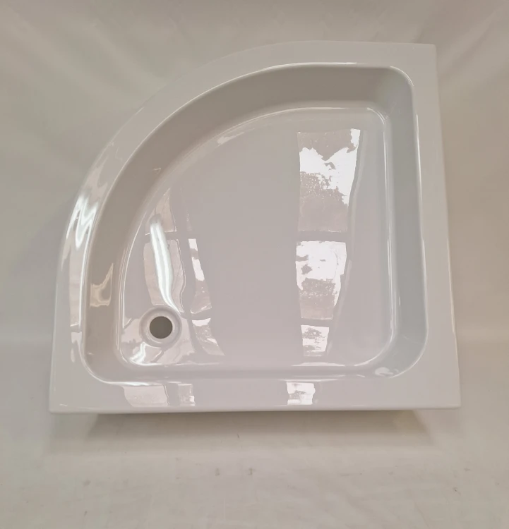 Wyprzedaż SCHEDPOL brodzik półokrągły 80 cm Wyrób II gatunek - IBS1002