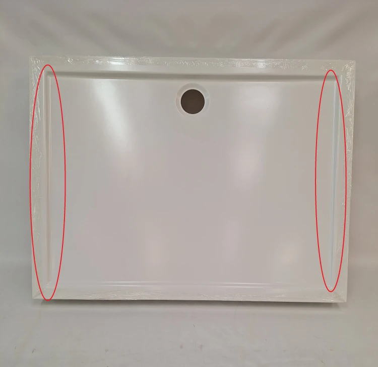 Wyprzedaż SCHEDPOL brodzik prostokątny 90x120 cm Wyrób II gatunek - IBS989
