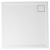Kompielka Movo White Stone (biała struktura) brodzik prysznicowy akrylowy biały kwadrat 90x90 cm