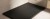 Kompielka Movo Black Stone (czarna struktura) brodzik prysznicowy akrylowy czarny prostokątny  90x100 cm