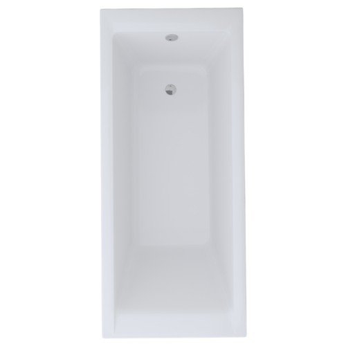 Kompielka Lona wanna akrylowa prostokatna biała gładka 70x140 cm