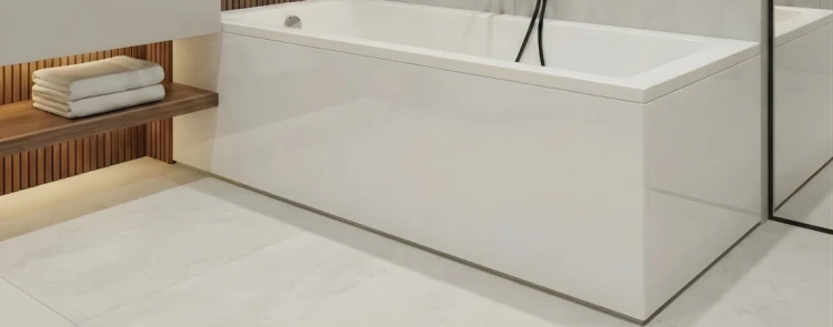 Kompielka Krótki panel akrylowy do wanny 70x2,5x55 cm KAPW-70